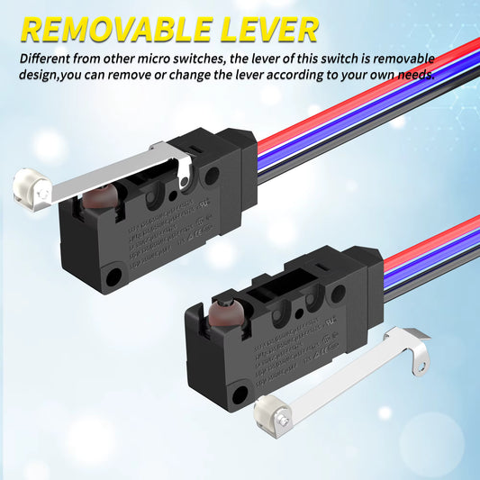 Waterproof Micro Limit Switch (2pcs)